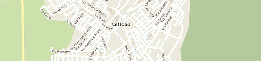 Mappa della impresa canora giuseppe a GINOSA