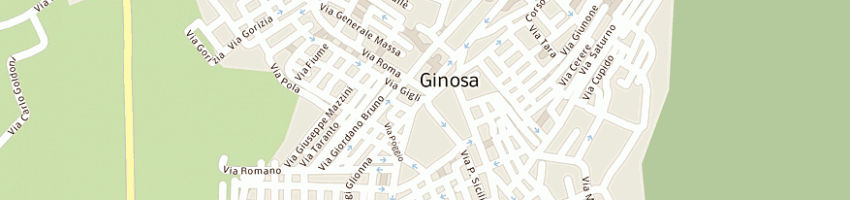 Mappa della impresa serfin srl a GINOSA