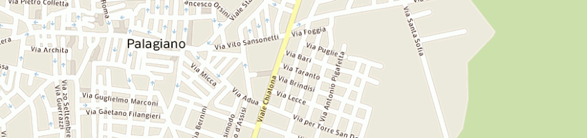 Mappa della impresa centro estetica mareluna di petrocelli maria grazia a PALAGIANO