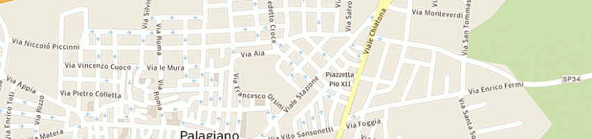 Mappa della impresa scalera rosaria a PALAGIANO