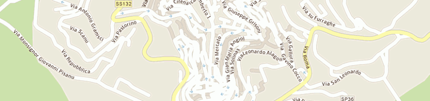Mappa della impresa rideau di pintadu giulia a SASSARI