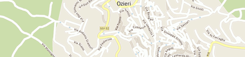 Mappa della impresa centro di estetica charme di serra fernanda a OZIERI