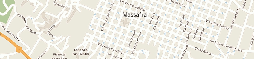 Mappa della impresa perrini marmi e graniti srl a MASSAFRA