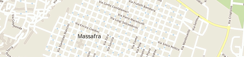 Mappa della impresa bruni michelangelo srl a TARANTO