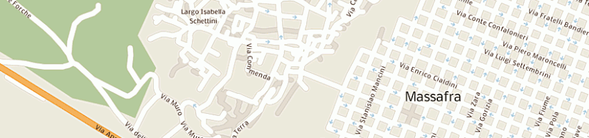 Mappa della impresa cardone - pizzeria a MASSAFRA