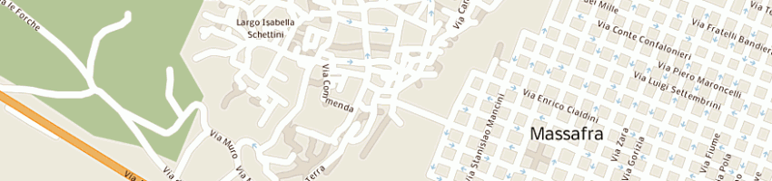 Mappa della impresa petrone daniela a MASSAFRA