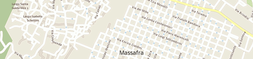 Mappa della impresa siciliano brigida a MASSAFRA