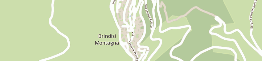 Mappa della impresa benedetto vincenza a BRINDISI MONTAGNA