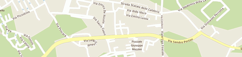 Mappa della impresa bonavoglia lorenzo a EBOLI