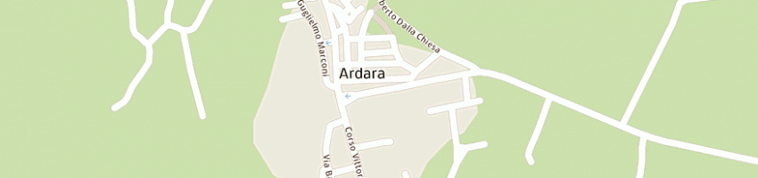 Mappa della impresa comune di ardasa a ARDARA