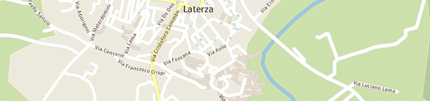 Mappa della impresa braia giovanni a LATERZA