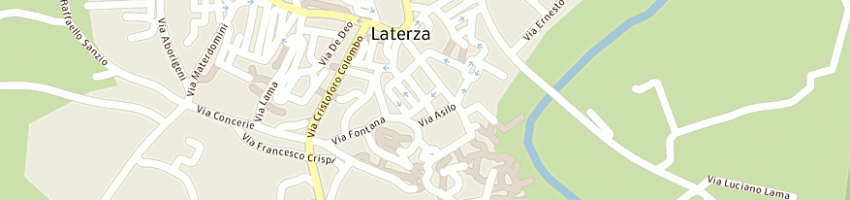 Mappa della impresa soc coop laertina '85 a LATERZA