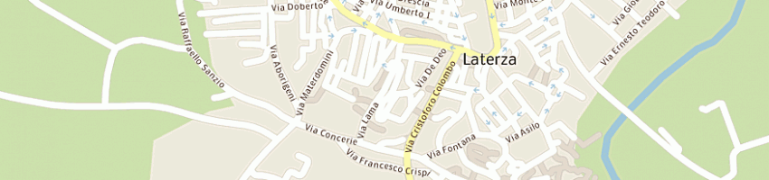 Mappa della impresa poste italiane - ufficio postale di lama a TARANTO