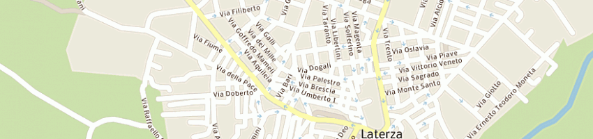 Mappa della impresa pacciana giuseppe a LATERZA