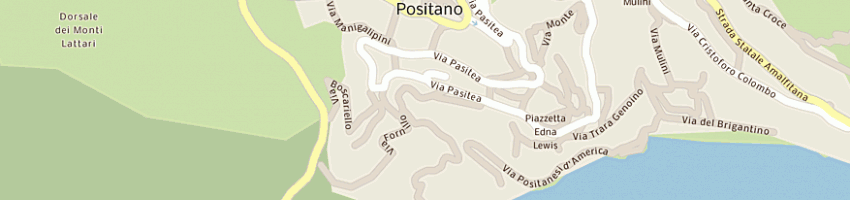 Mappa della impresa cocurullo teresa a POSITANO