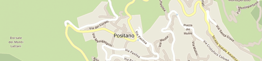 Mappa della impresa municipio a POSITANO