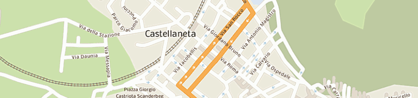Mappa della impresa servizi condominiali di schiattone nunzio a CASTELLANETA
