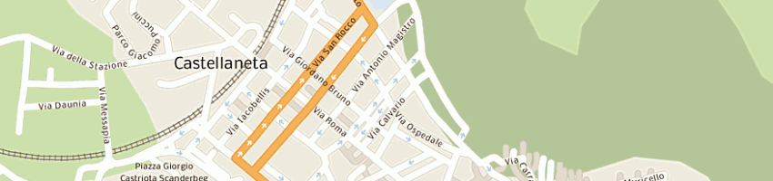Mappa della impresa boutique vip di cinefra maria maddalena a CASTELLANETA
