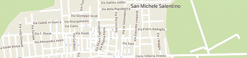 Mappa della impresa venerito sas di venerito gioacchino e c a SAN MICHELE SALENTINO