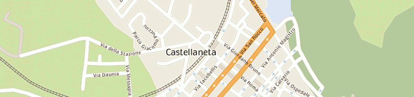 Mappa della impresa gigliuto giuseppe a CASTELLANETA