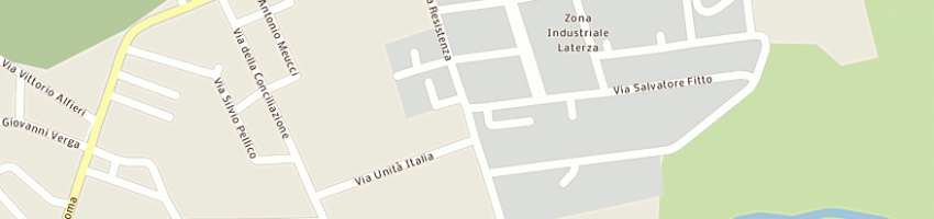 Mappa della impresa bitetti giuseppe a LATERZA