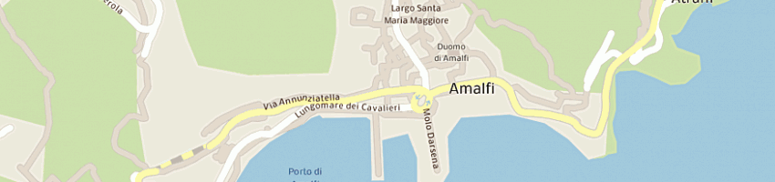 Mappa della impresa residence caprice sas di de chiara gennaro e figli a AMALFI