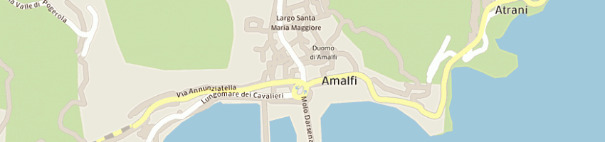 Mappa della impresa finery boutique a AMALFI