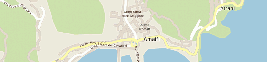 Mappa della impresa francese a AMALFI