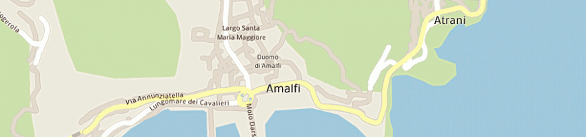 Mappa della impresa petruccelli fabio a AMALFI