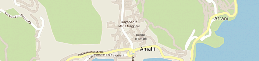 Mappa della impresa amministrazione provinciale salerno a AMALFI