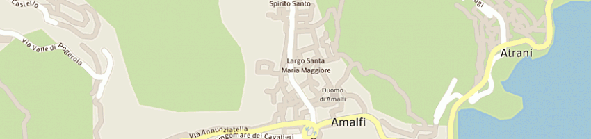 Mappa della impresa albergo l'antico convitto a AMALFI