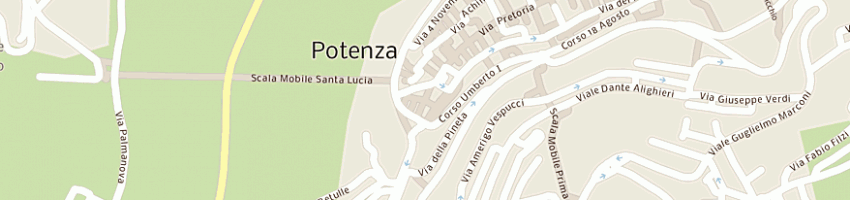 Mappa della impresa pontiliano luigi a POTENZA