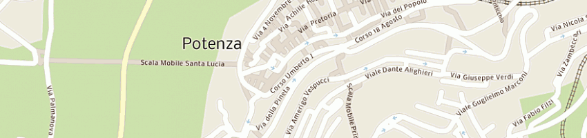 Mappa della impresa goiam - sede consultorio familiare as usl n2 a POTENZA