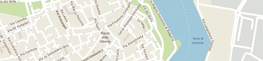 Mappa della impresa trattoria pizzeria da mario a BRINDISI