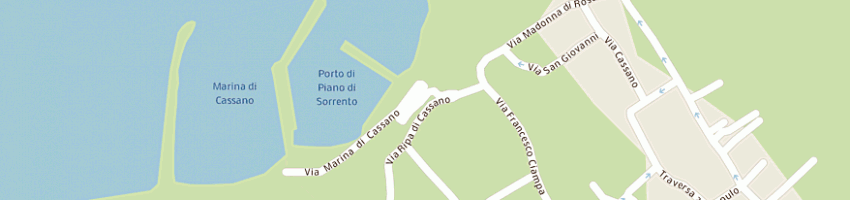 Mappa della impresa de simone maria a PIANO DI SORRENTO