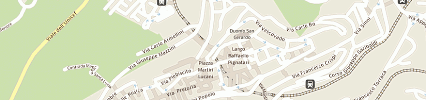 Mappa della impresa micocci alberto a POTENZA