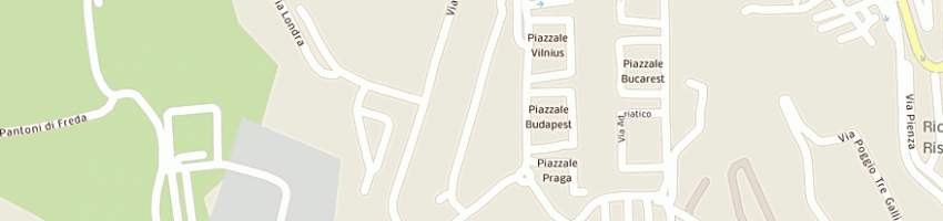 Mappa della impresa bar vienna di scarfiello nadia carmine a POTENZA