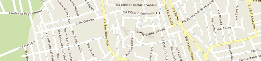 Mappa della impresa caffe' gallo dei fratelli antonio e angelo francavilla snc a SAN VITO DEI NORMANNI