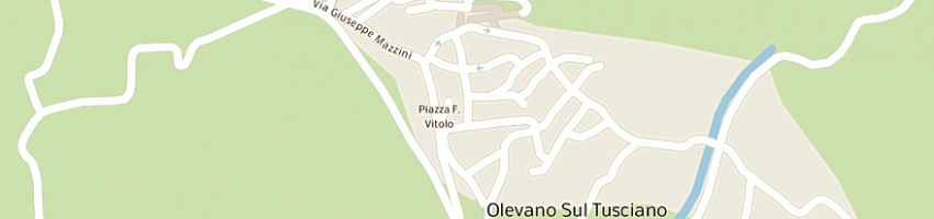Mappa della impresa poste italiane spa a OLEVANO SUL TUSCIANO