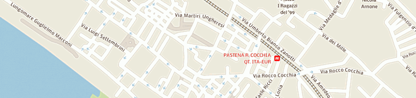 Mappa della impresa vietri alberto e pastore emilio -periti assicurativi associati a SALERNO