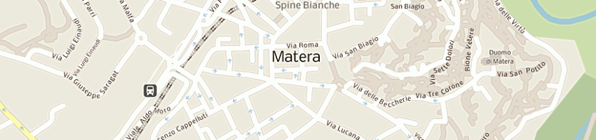 Mappa della impresa fortunato pasquale a MATERA