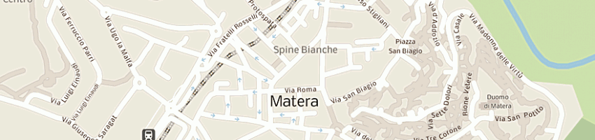 Mappa della impresa bisceglie filippo a MATERA