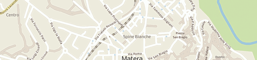 Mappa della impresa furla a MATERA