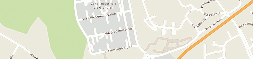 Mappa della impresa brecav srl a MATERA