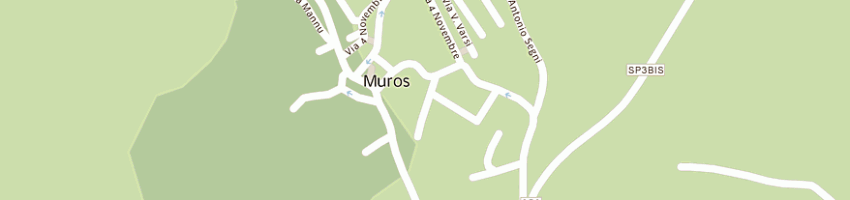 Mappa della impresa spanedda mario a MUROS