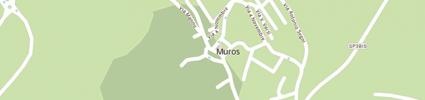 Mappa della impresa comune di muros a MUROS