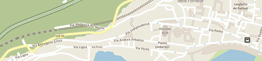 Mappa della impresa nocera gaetano hair studio a SALERNO