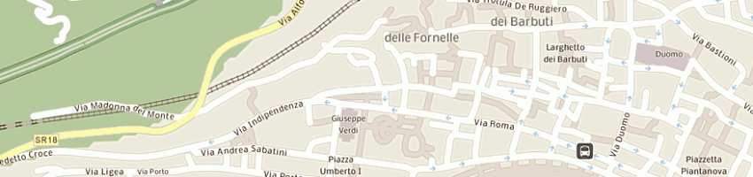 Mappa della impresa taverna dell'angelo  di lamberti filomena - sas a SALERNO