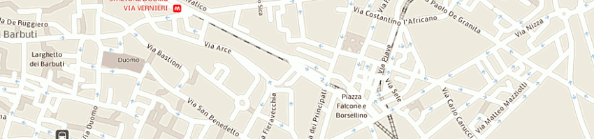Mappa della impresa c e f consulting snc di camerini ezio caprio michele e vigilante gabriele a SALERNO
