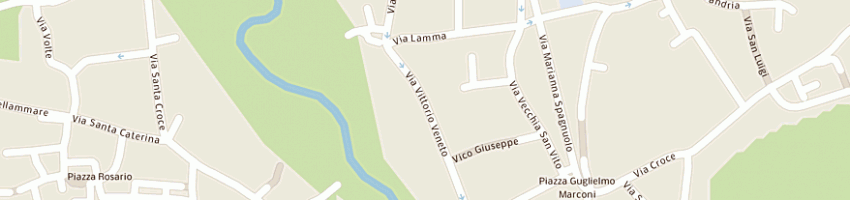 Mappa della impresa lavanderia ruocco anna a GRAGNANO